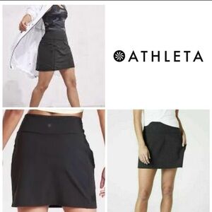 Athleta Women's Charcoal Mini Skort